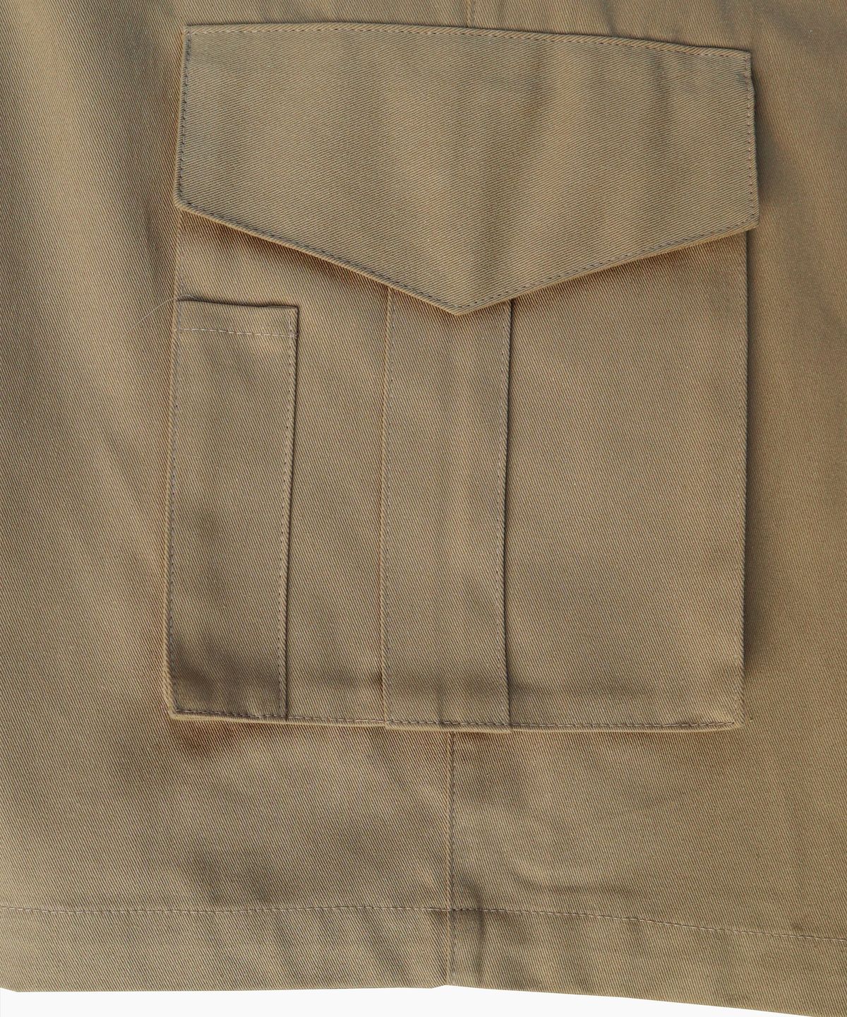 키류(KIRYU) CARGO LONG BERMUDA PANTS_BEIGE