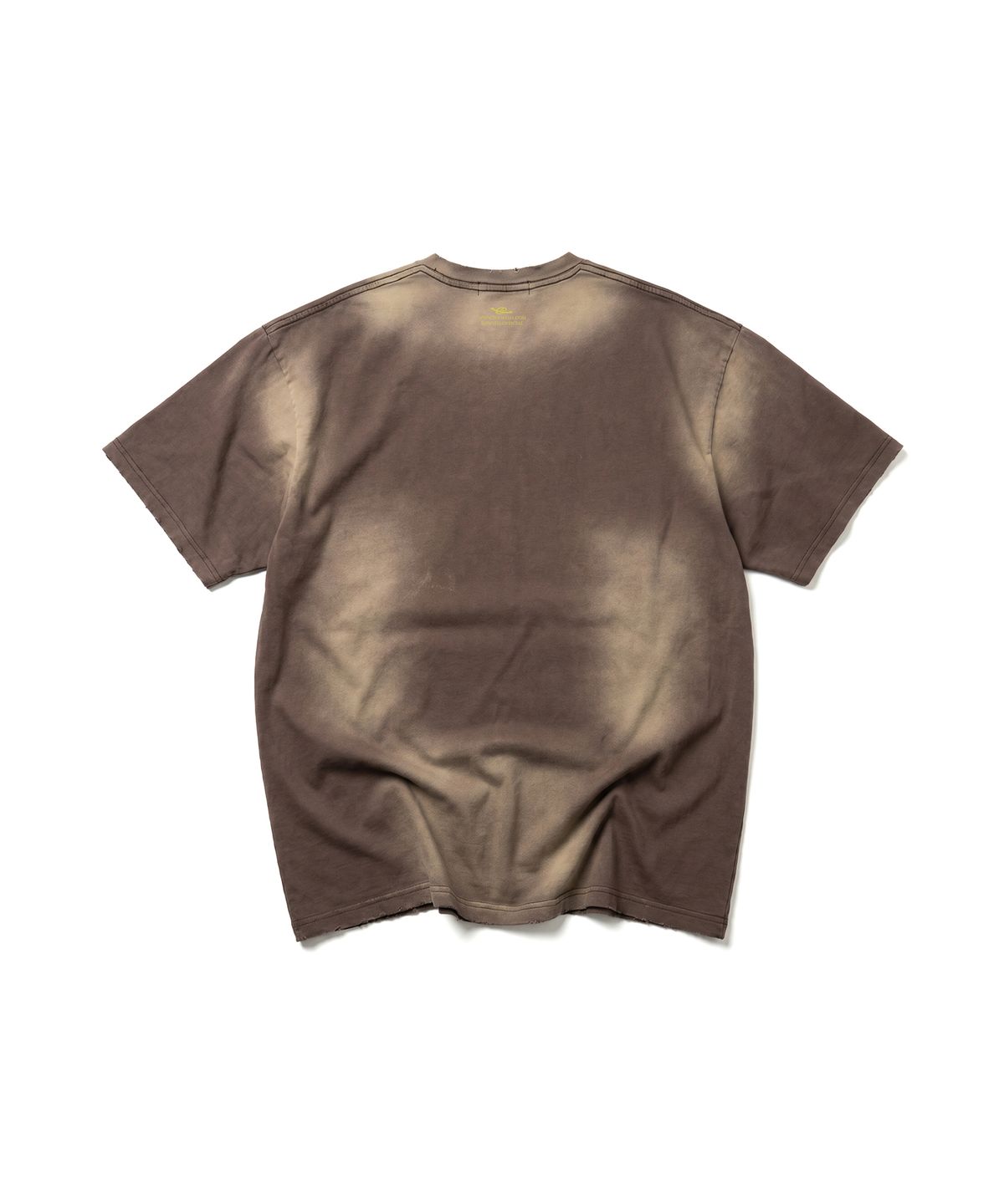 로위드(ROWITH) ROWITH FADE GRAPHIC TEE_BROWN