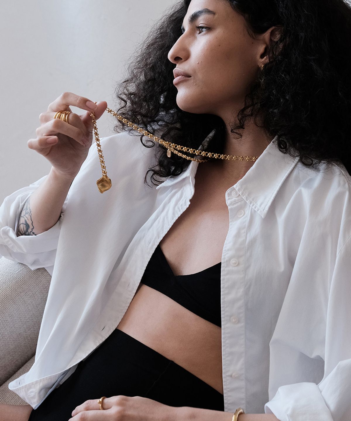 모헤르(MOHR) Melt Orb Necklace