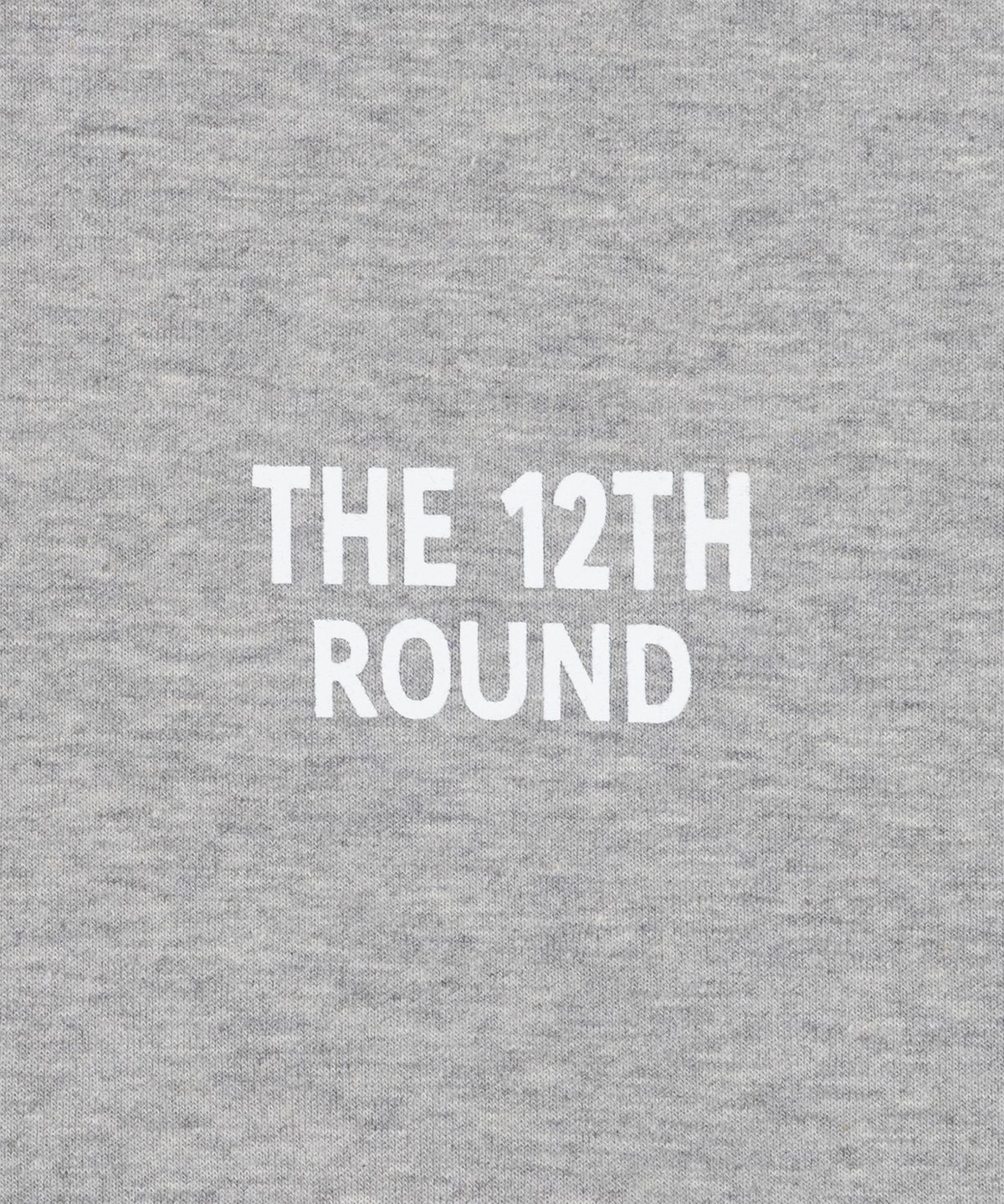 더트웰브라운드(THE 12TH ROUND) THE 12TH ROUND FIGHT HOODIE GRAY
