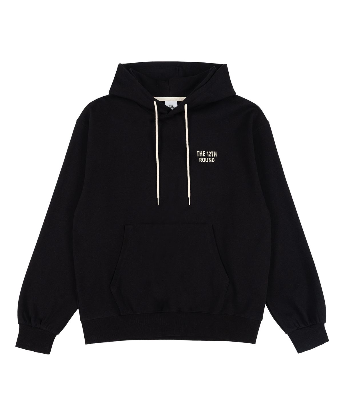 더트웰브라운드(THE 12TH ROUND) THE 12TH ROUND FIGHT HOODIE BLACK
