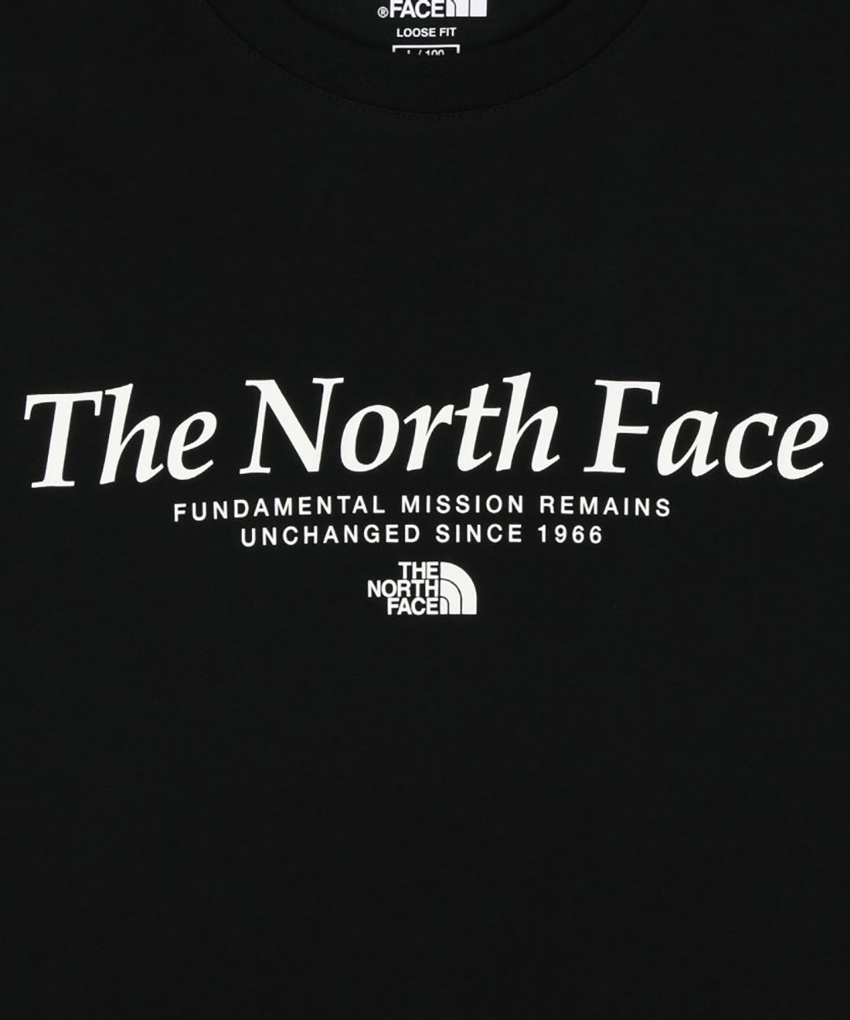 노스페이스(THE NORTH FACE) NT7US10J 시그니처 반팔 티 BLACK