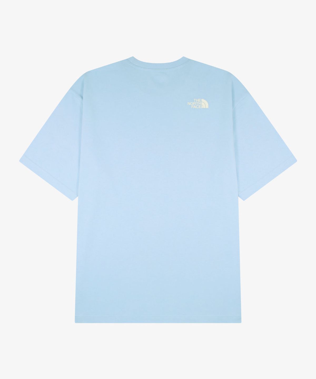 노스페이스(THE NORTH FACE) NT7US10M 시그니처 반팔 티 LIGHT BLUE