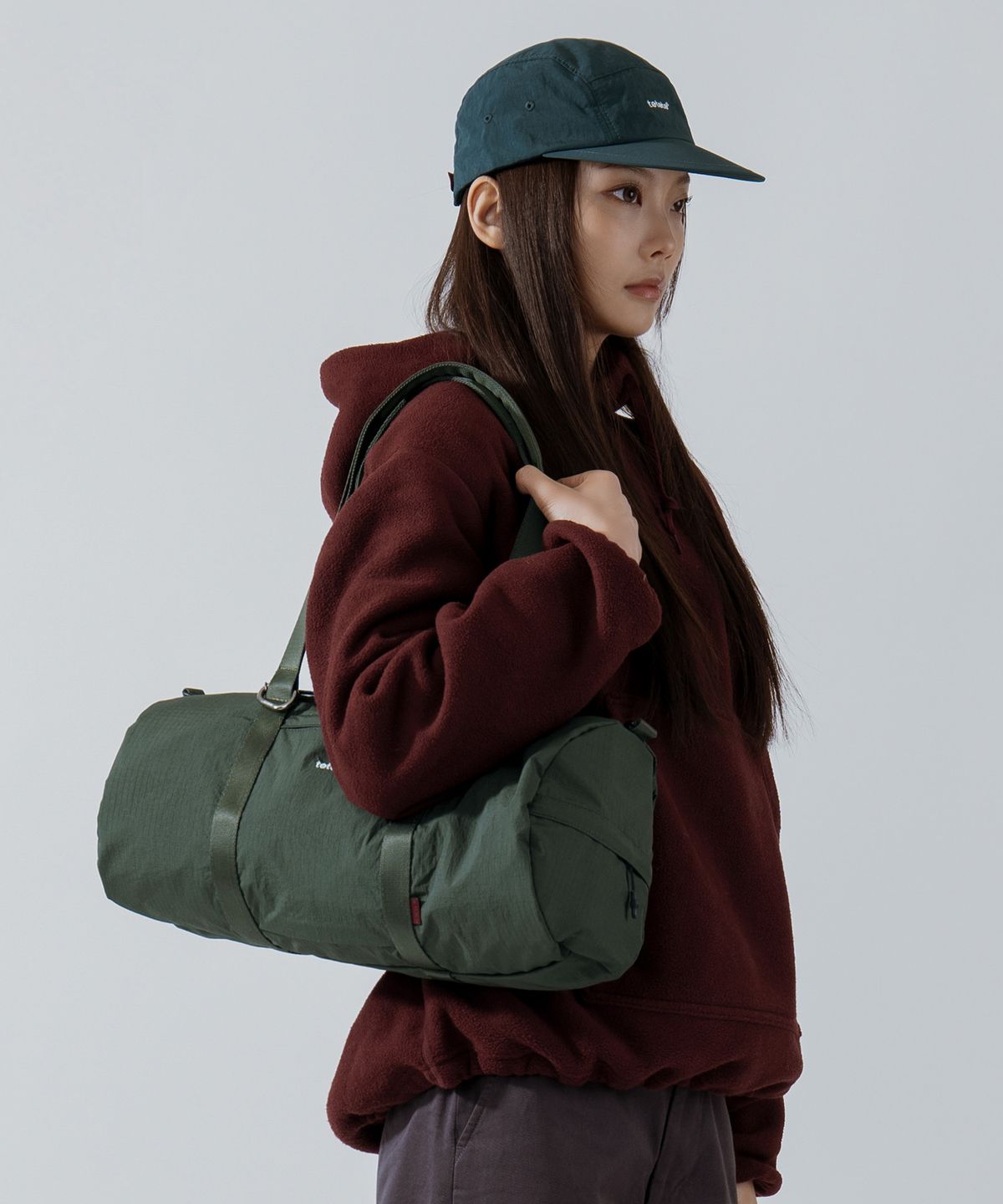 떼떼떼(TETETE) 앰비언트 롤 백 S (카키)