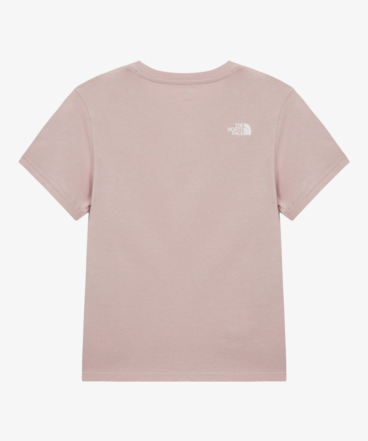 노스페이스(THE NORTH FACE) NT7US30D 여성 코튼 베이직 반팔 티 GRAYISH PINK