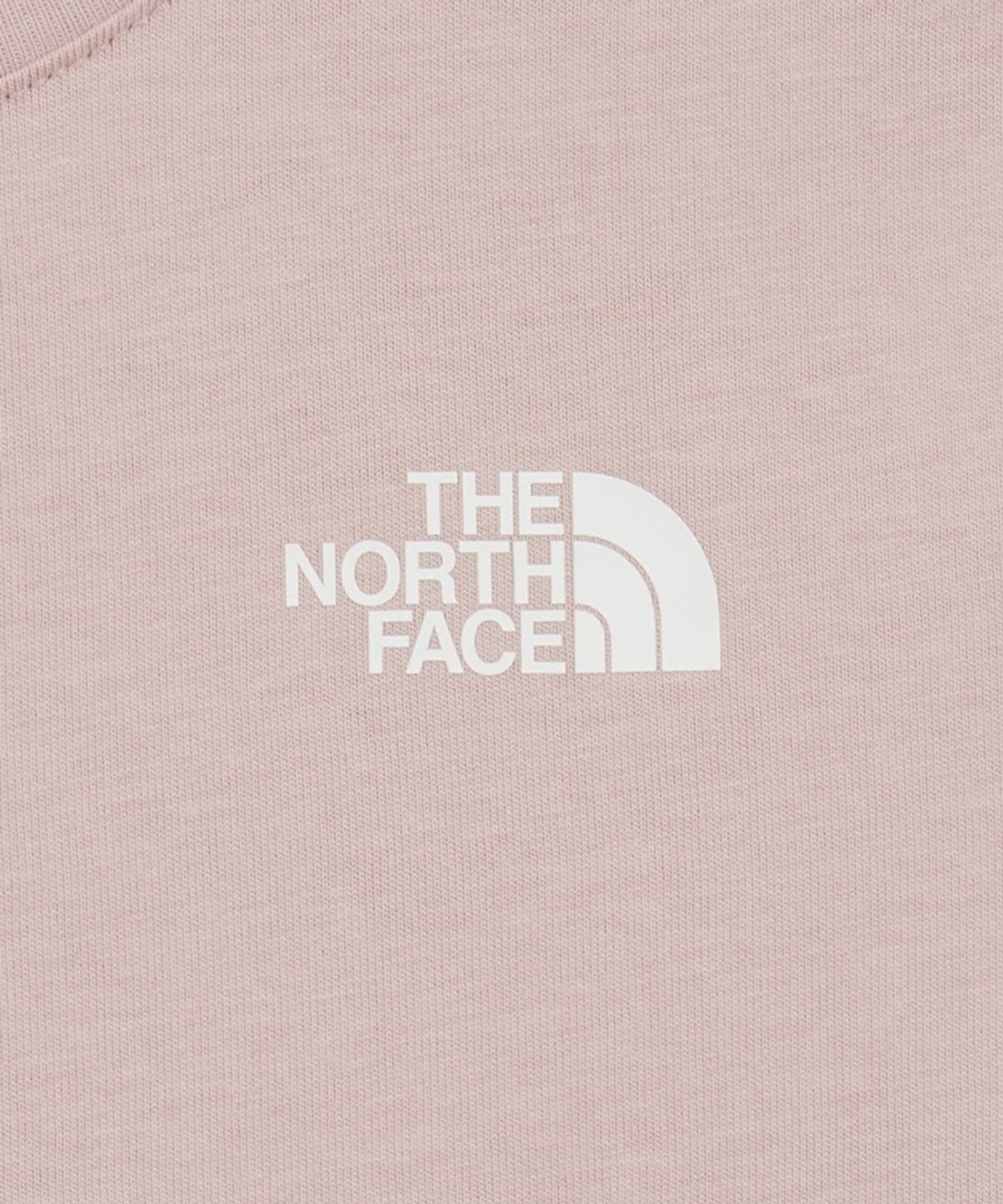 노스페이스(THE NORTH FACE) NT7US30D 여성 코튼 베이직 반팔 티 GRAYISH PINK