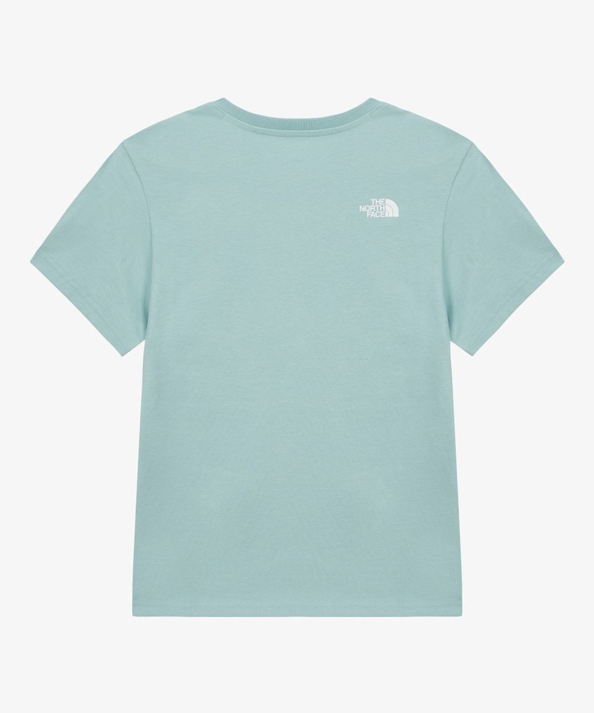노스페이스(THE NORTH FACE) NT7US30E 여성 코튼 베이직 반팔 티 GRAYISH TURQUOISE