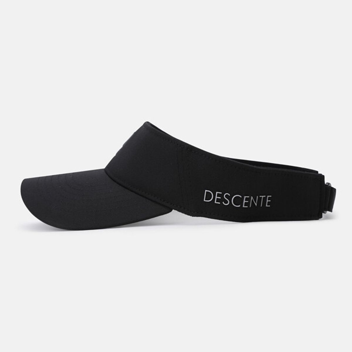 데상트(DESCENTE) 탁텔 선바이저 블랙 SR123UCP32