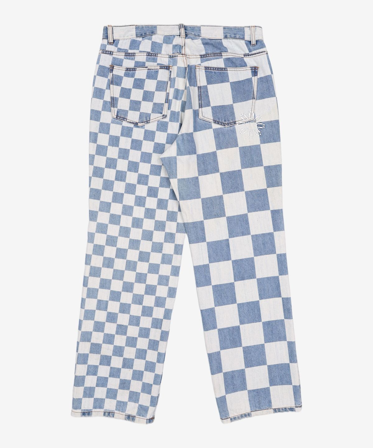 이스트쿤스트(ISTKUNST) PATTERN DENIM PANTS_INDIGO(IK2CSMD110A) L