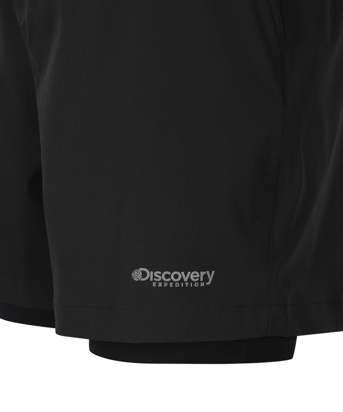 디스커버리 익스페디션(DISCOVERY EXPEDITION) 남성 에센셜 2IN1 보드숏 (BLACK)