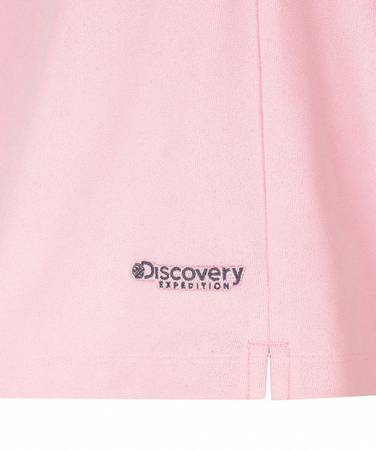 디스커버리 익스페디션(DISCOVERY EXPEDITION) 여성 테리 셋업 쇼츠 (L/PINK)