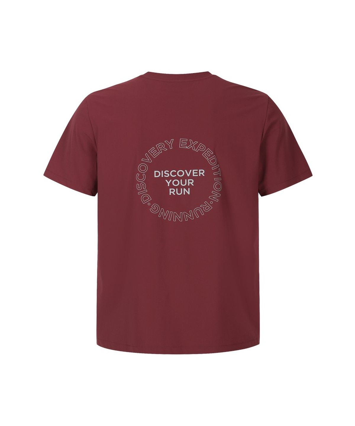 디스커버리 익스페디션(DISCOVERY EXPEDITION) 남성 기능성 러닝 티셔츠 (BURGUNDY)