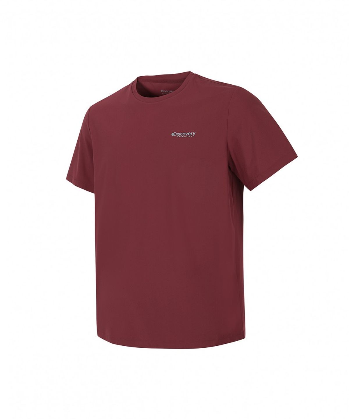 디스커버리 익스페디션(DISCOVERY EXPEDITION) 남성 기능성 러닝 티셔츠 (BURGUNDY)