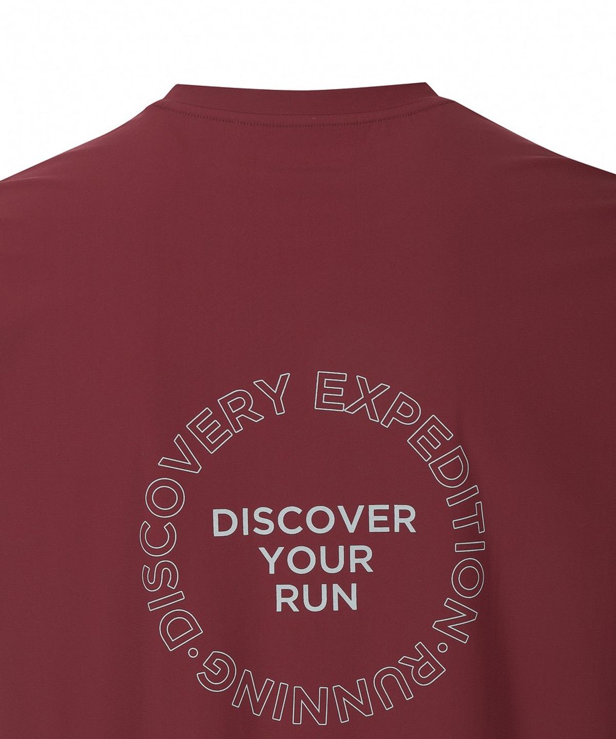 디스커버리 익스페디션(DISCOVERY EXPEDITION) 남성 기능성 러닝 티셔츠 (BURGUNDY)