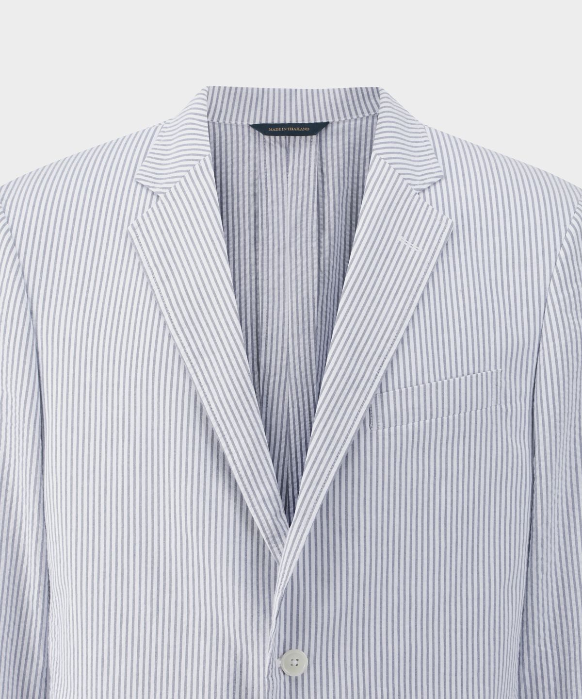 브룩스 브라더스(BROOKS BROTHERS) 시어서커 색 재킷 (블루) (BBJSMMG201)