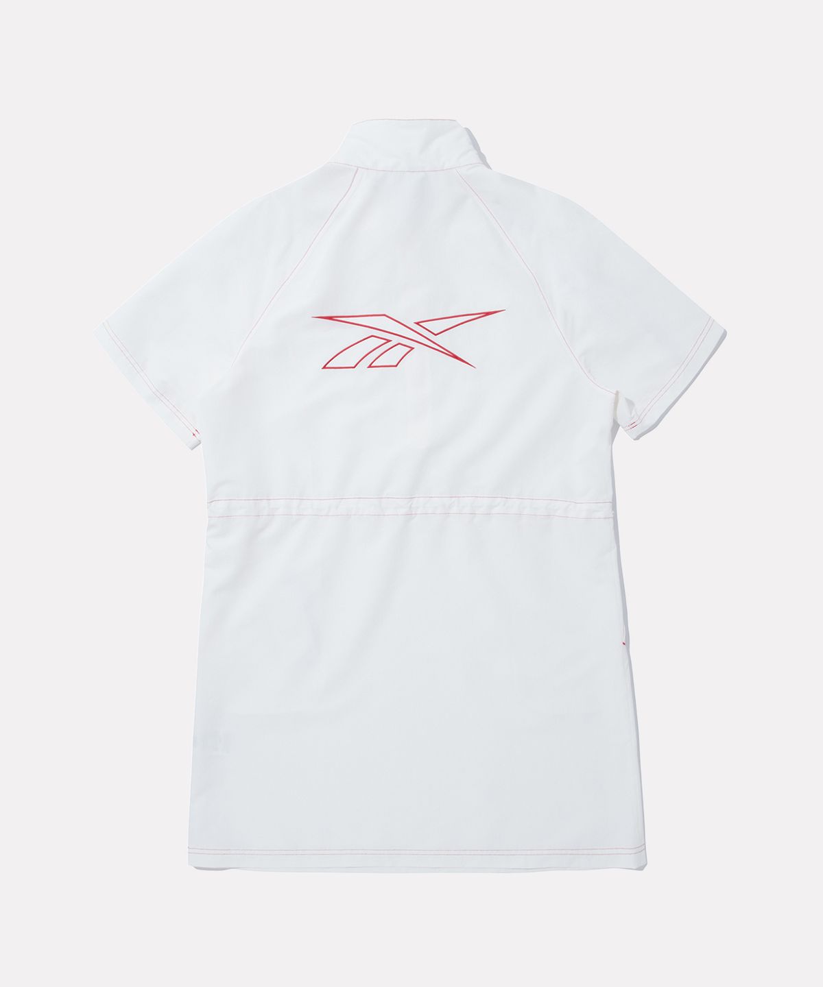 리복(REEBOK) 스티치 파이핑 아노락 원피스 (W) - 오프 화이트