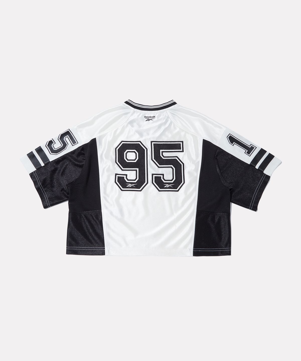 리복(REEBOK) 스포츠 저지 새틴 반팔티 (W) - 화이트