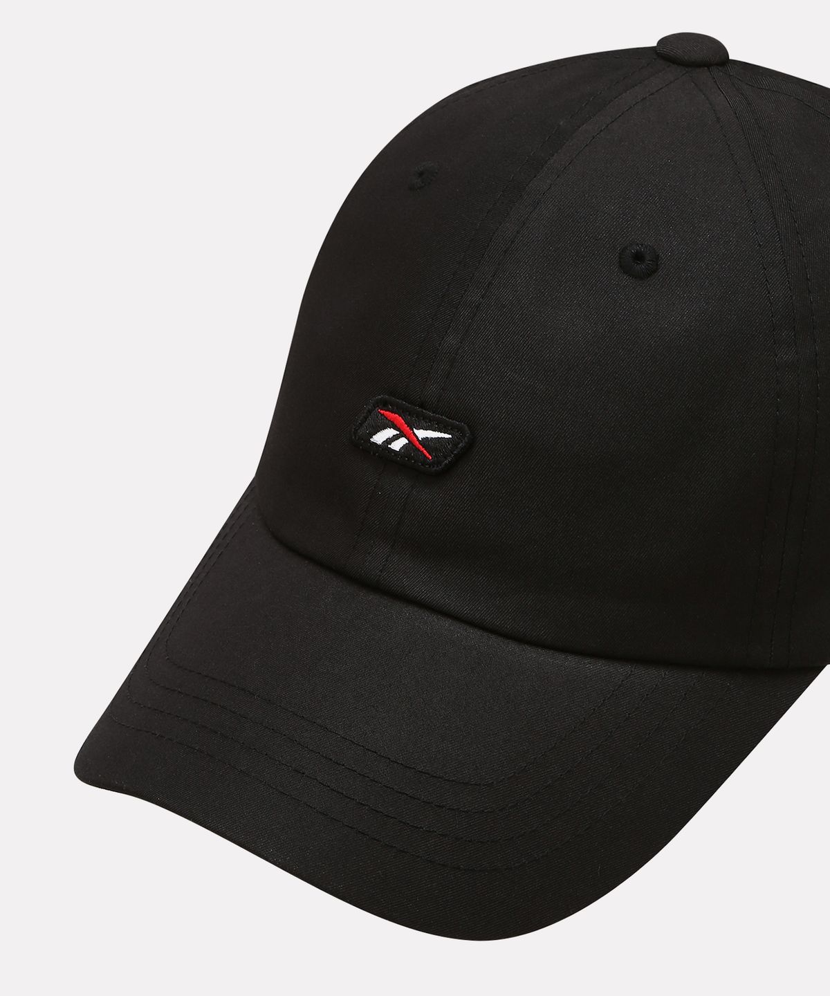 리복(REEBOK) 싱글 벡터 와펜 볼캡 - 블랙