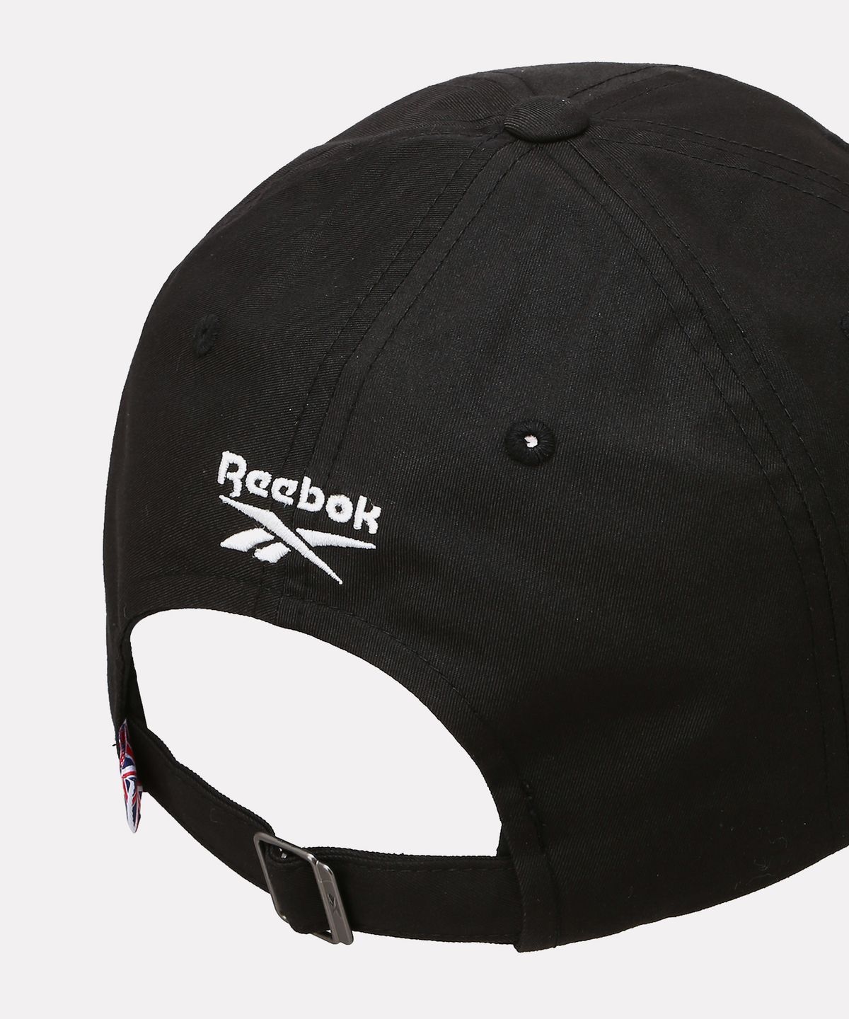 리복(REEBOK) 싱글 벡터 와펜 볼캡 - 블랙