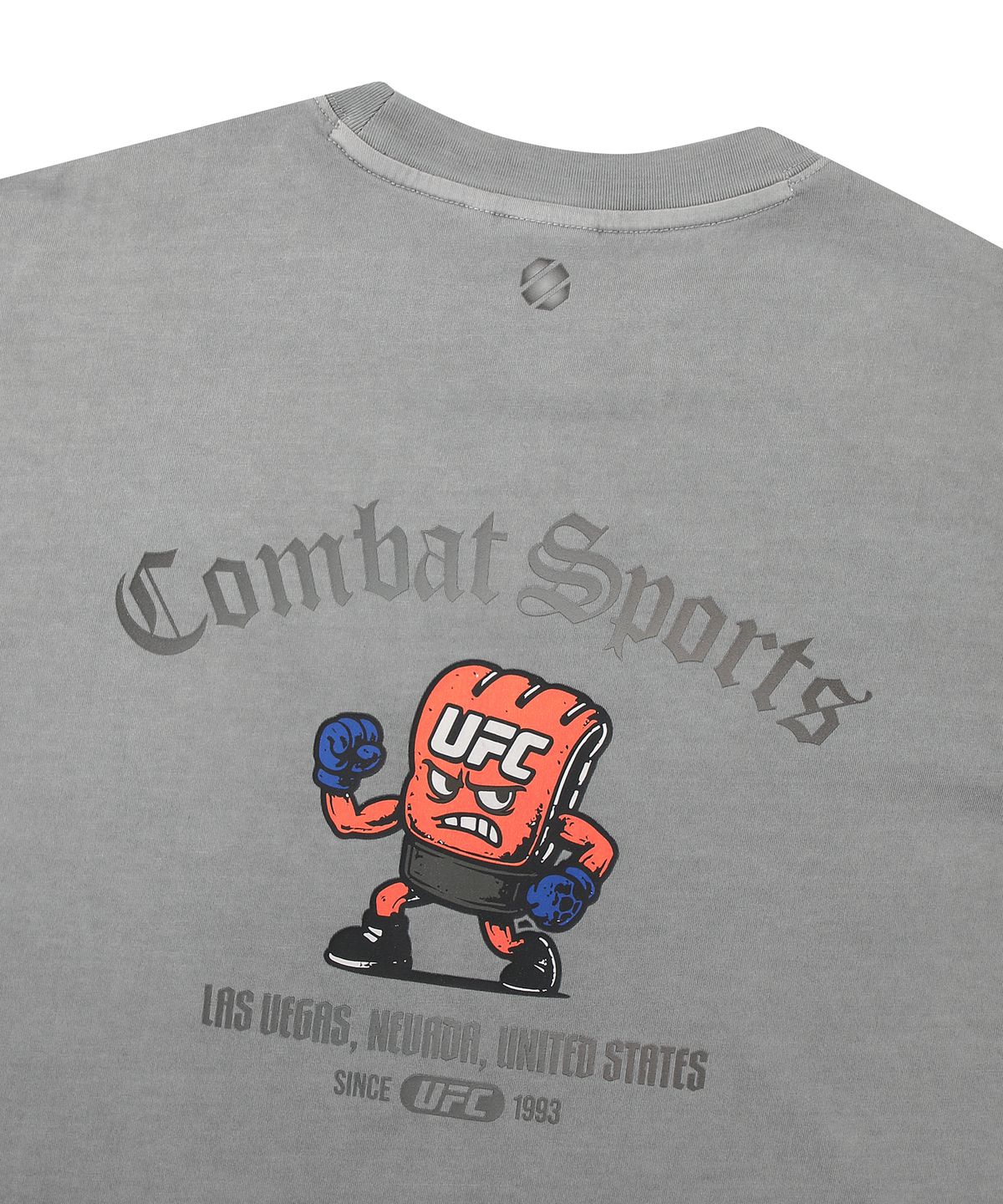 유에프씨 스포츠(UFC SPORT) UFC 글로브 보이 오버핏 긴팔 티셔츠 그레이 U2LSX1303GR