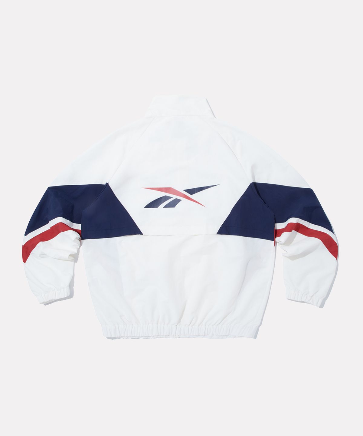 리복(REEBOK) DNA 컬러블록 윈드브레이커 - 오프 화이트