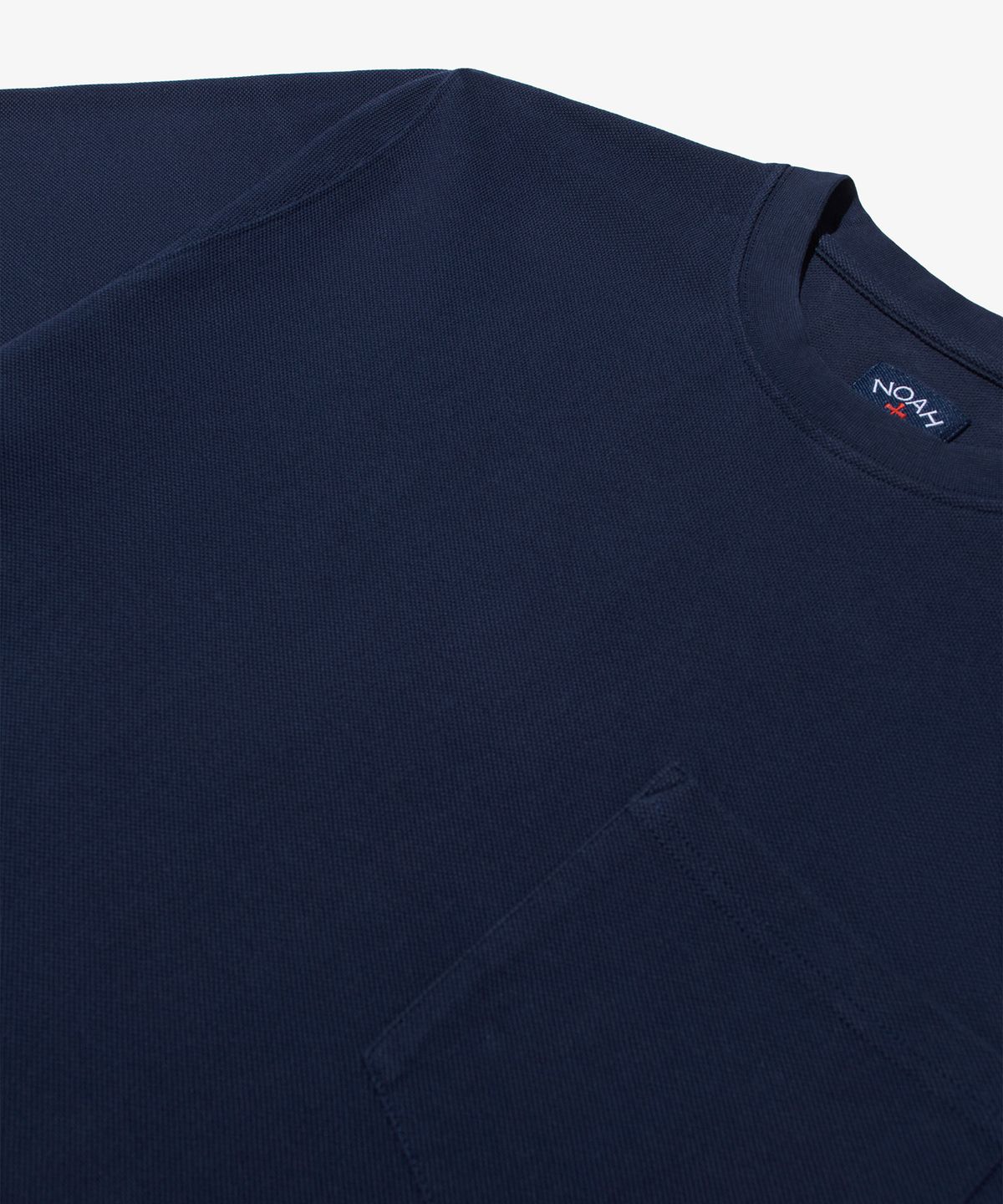 노아(NOAH) (U) 헤비웨이트 피케 탑 네이비 HEAVYWEIGHT PIQUE TOP NAVY