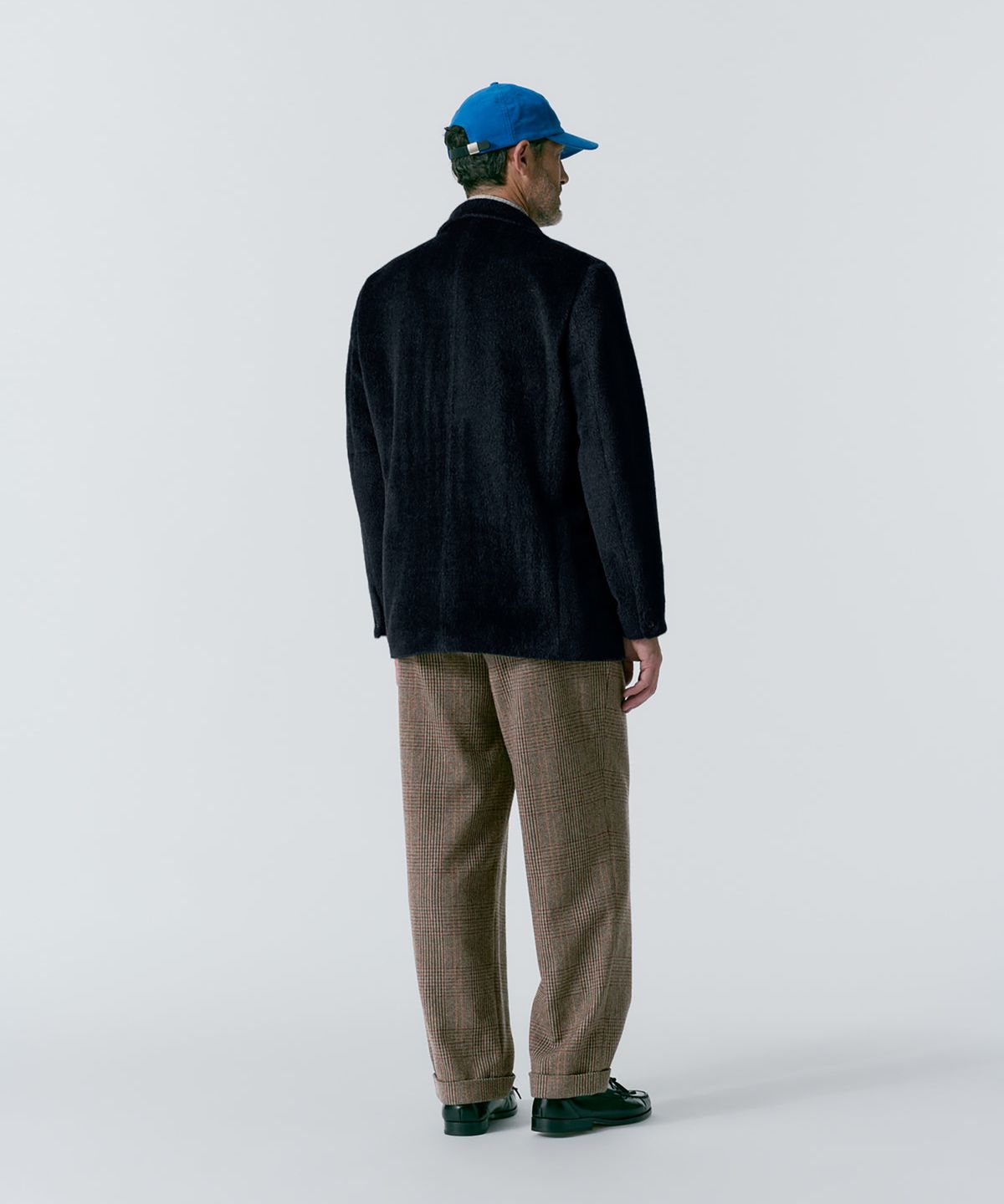 노아(NOAH) (U) 베어 퍼 스포츠 코트 차콜 BEAR FUR SPORT COAT CHARCOAL