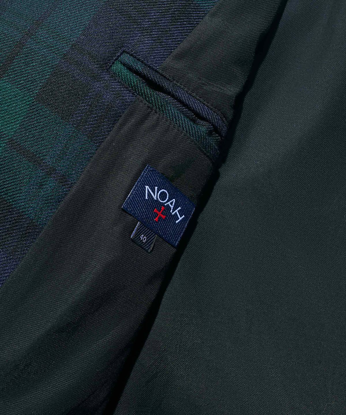 노아(NOAH) (U) 블랙워치 블레이저 블랙워치 BLACKWATCH BLAZER BLACKWATCH