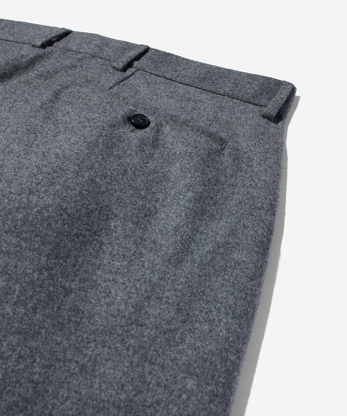 노아(NOAH) (U) 울 더블 플리츠 트라우저 그레이 WOOL DOUBLE-PLEAT TROUSER GREY