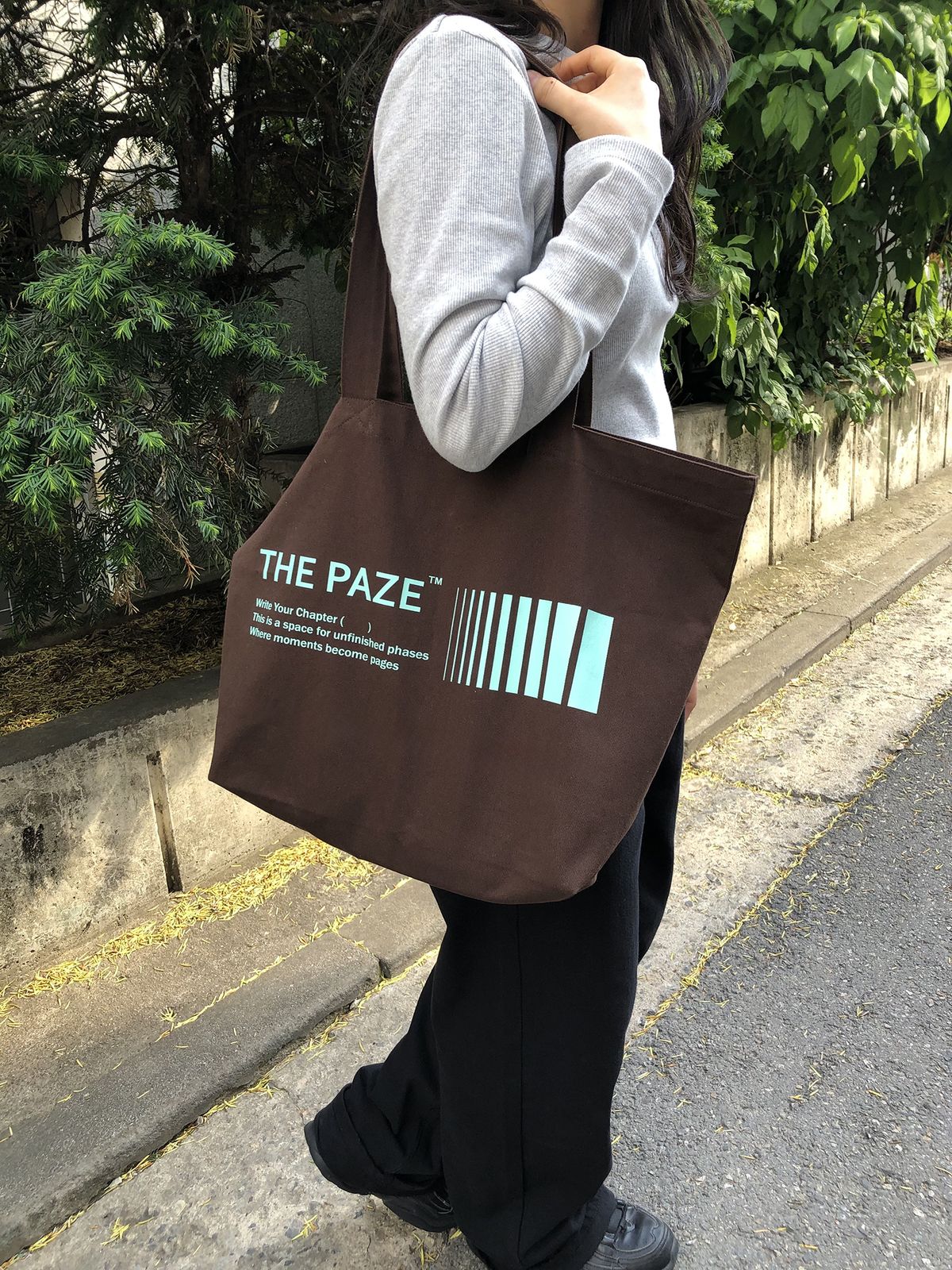 더페이즈(THE PAZE) P.1 BROWN ECO BAG