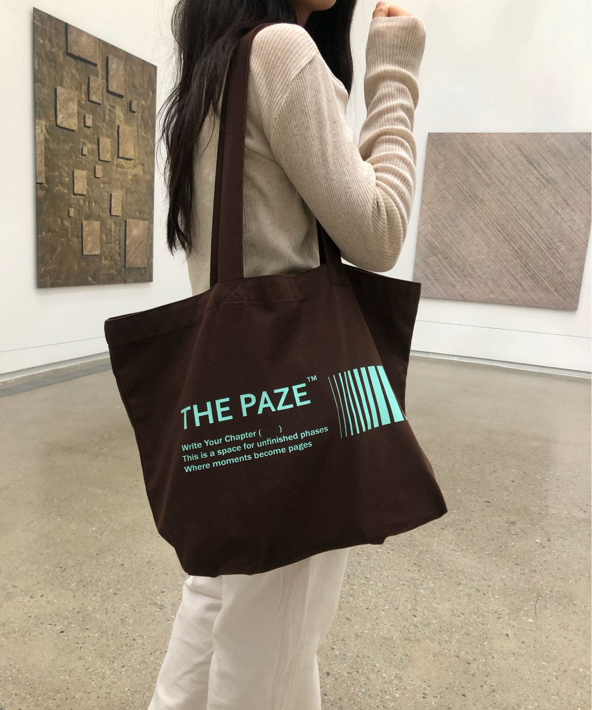 더페이즈(THE PAZE) P.1 BROWN ECO BAG