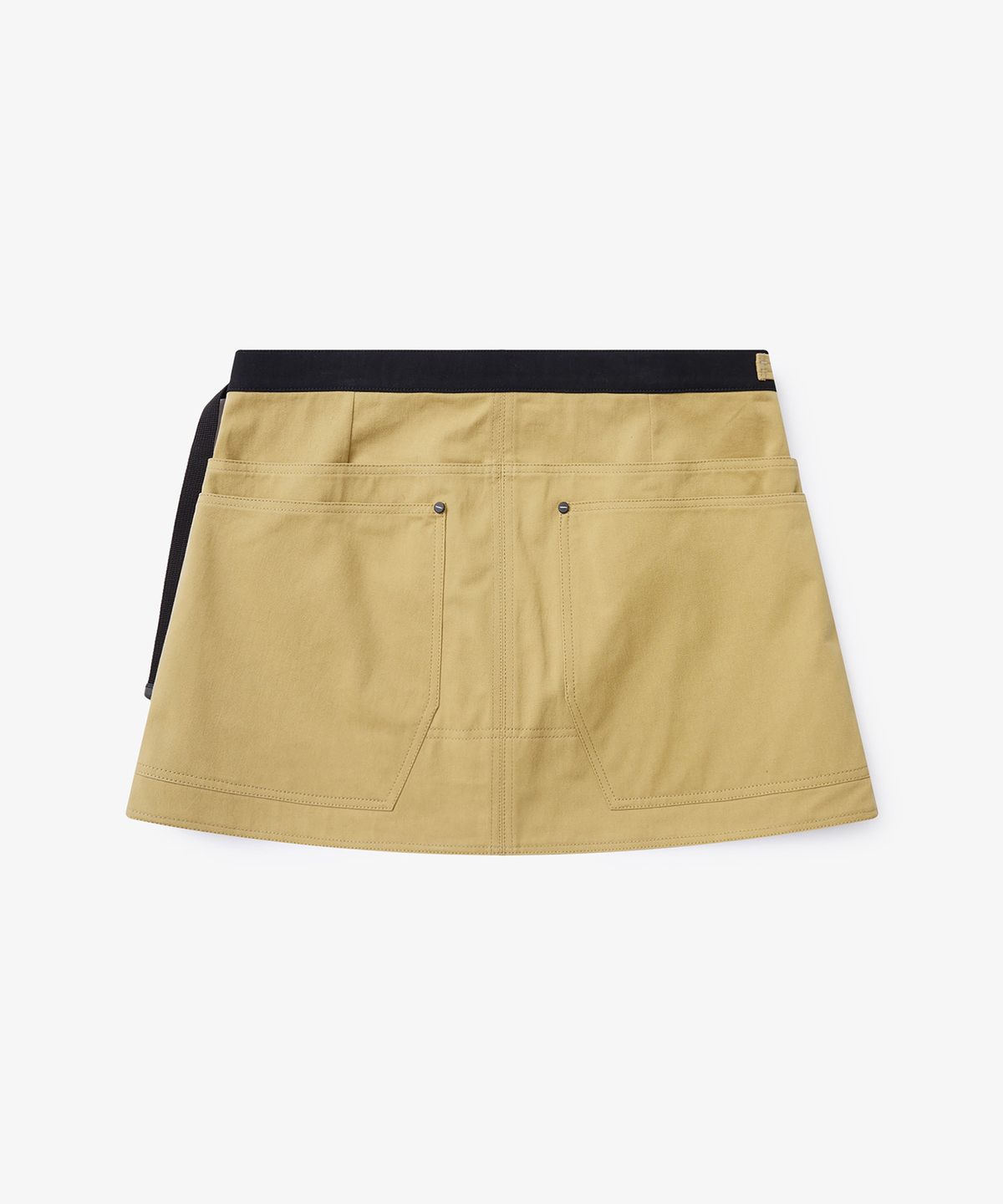 홀루바(HOLUBAR) Trail Split Short Skirt Beige