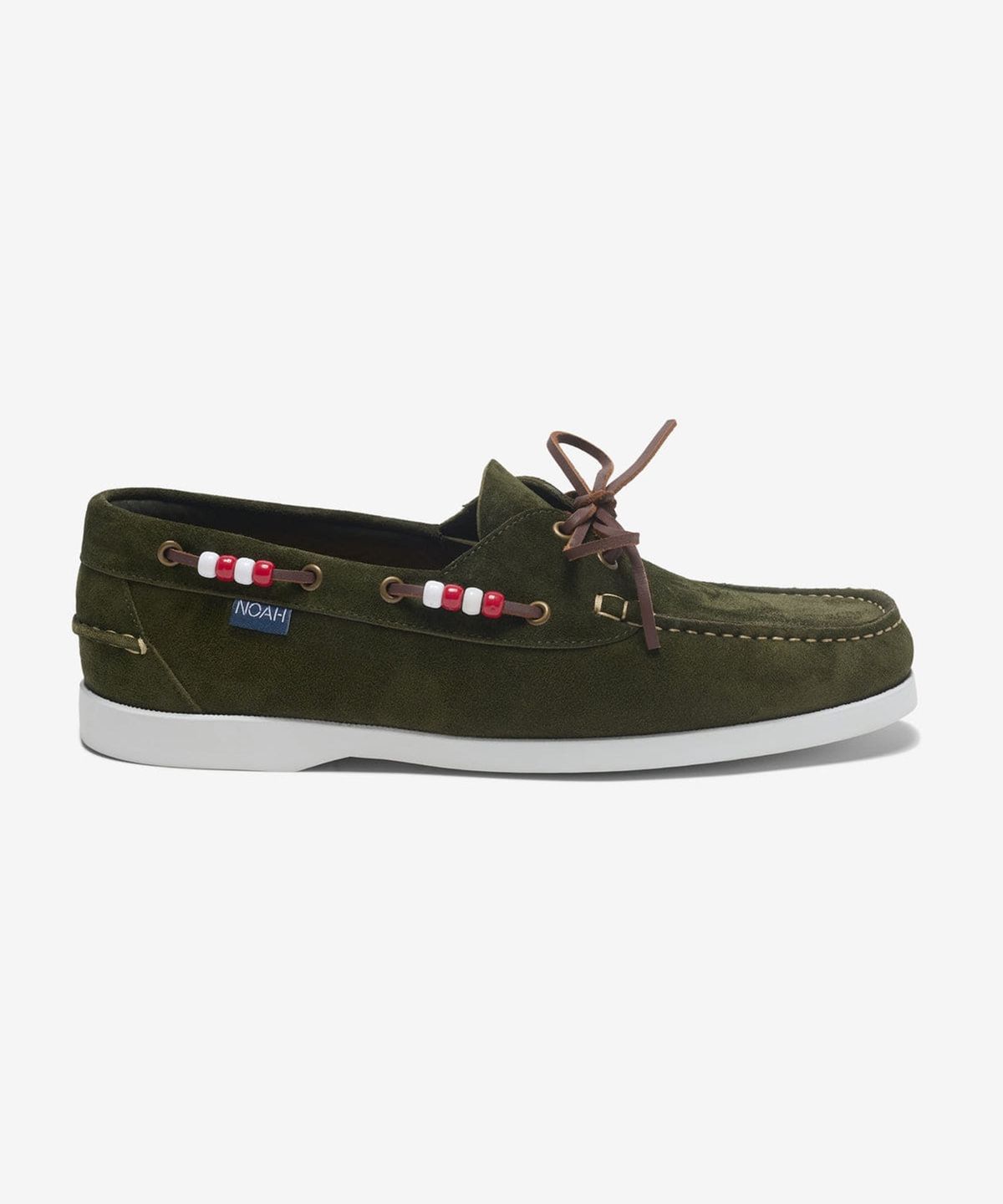 노아(NOAH) (U) 비디드 보트 슈즈 그래스 BEADED BOAT SHOE GRASS