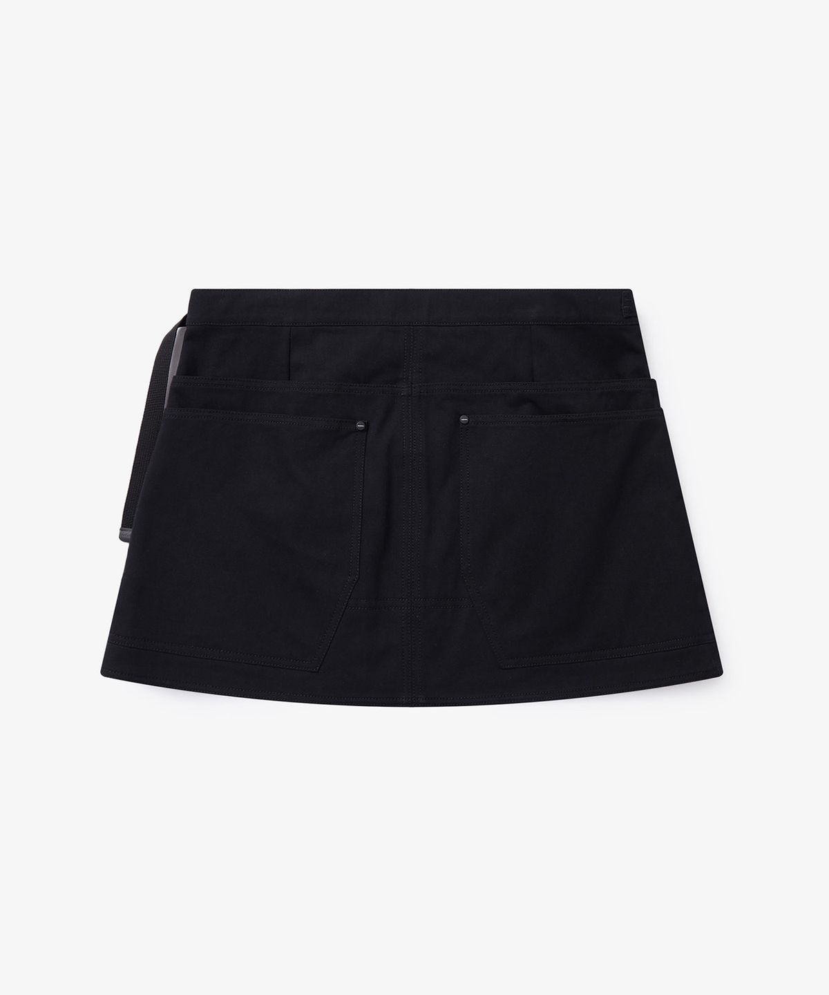 홀루바(HOLUBAR) Trail Split Short Skirt Black