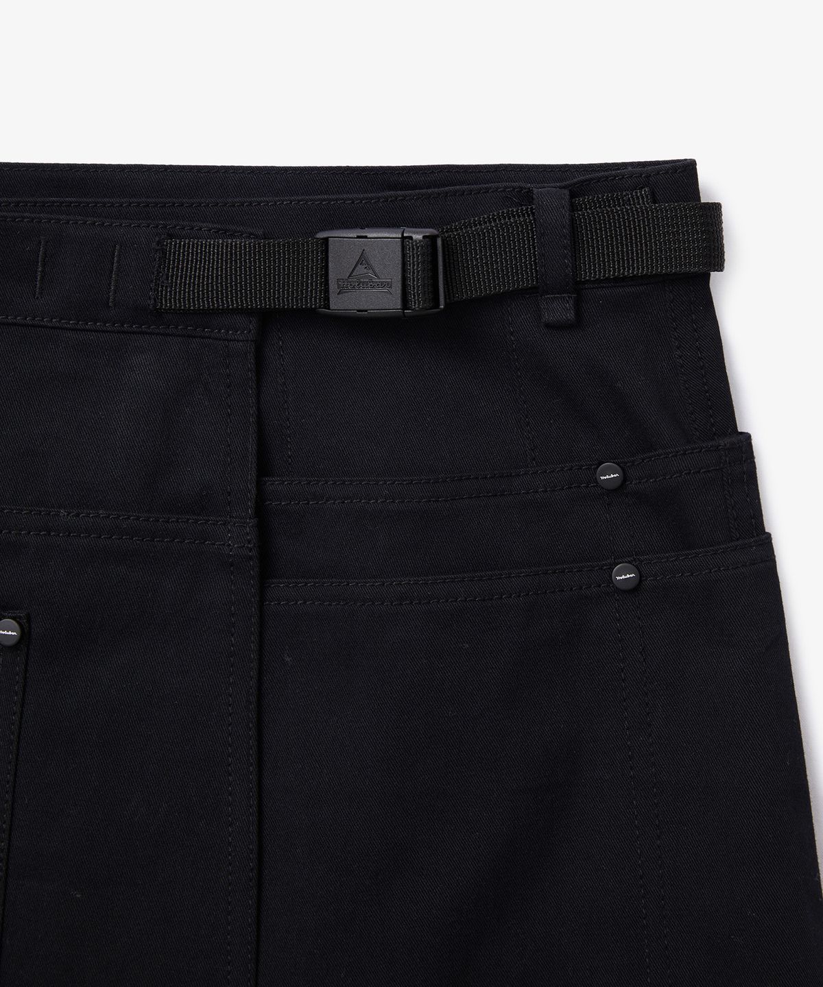 홀루바(HOLUBAR) Trail Split Short Skirt Black