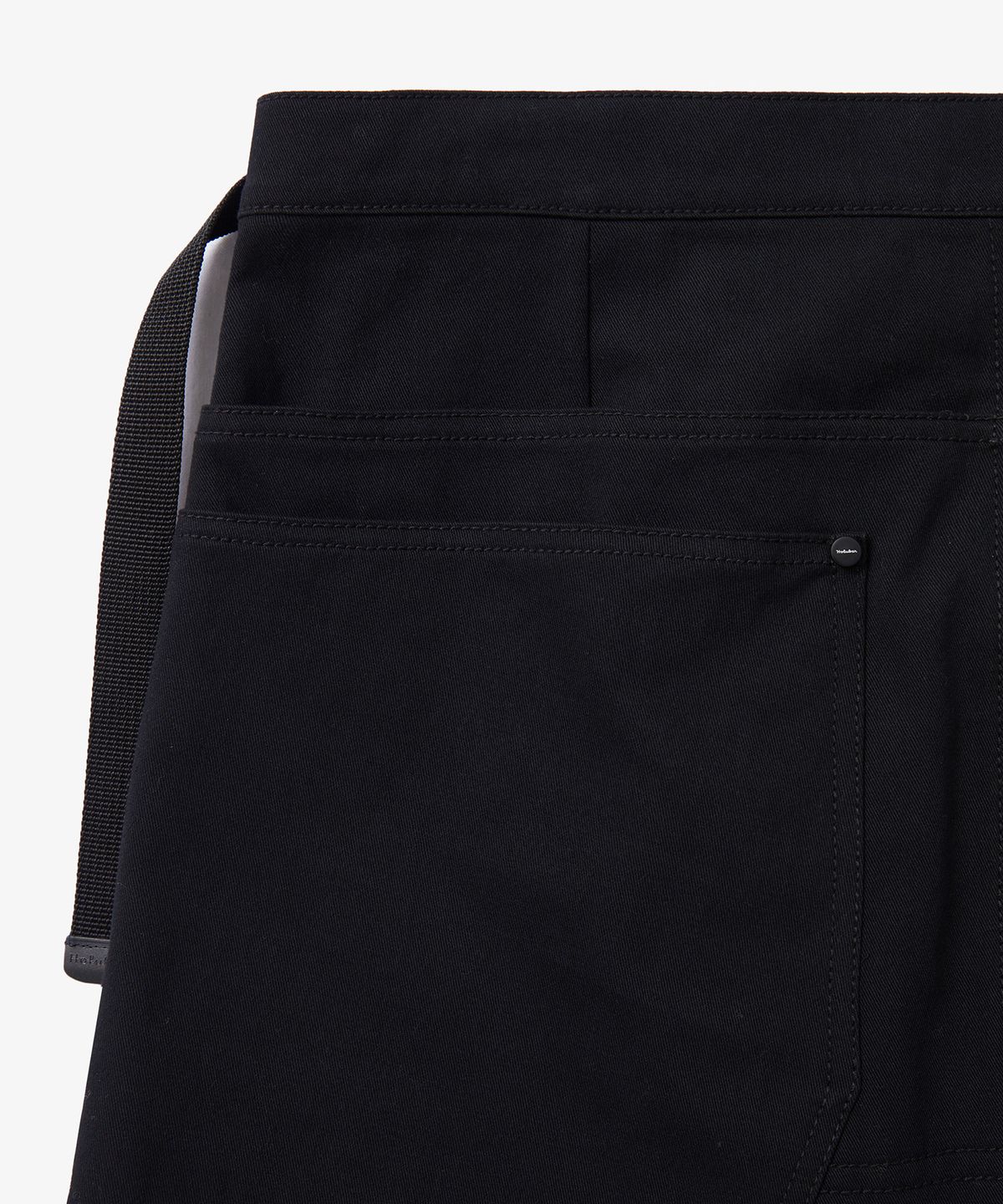 홀루바(HOLUBAR) Trail Split Short Skirt Black