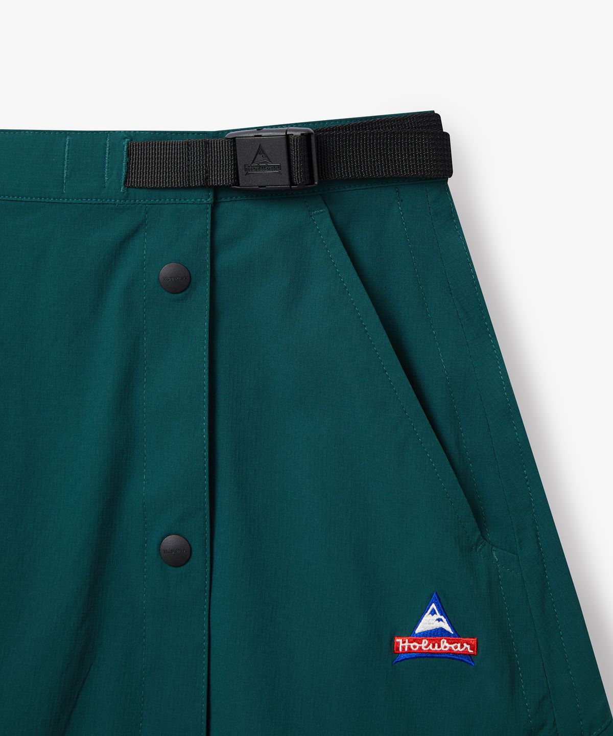 홀루바(HOLUBAR) Trail Split Skirt Deep Green