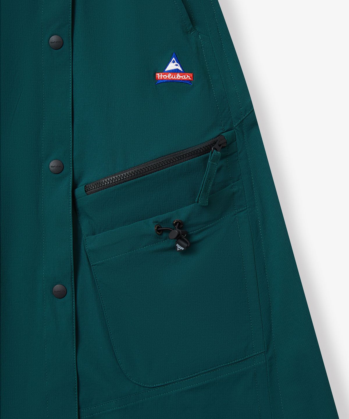 홀루바(HOLUBAR) Trail Split Skirt Deep Green