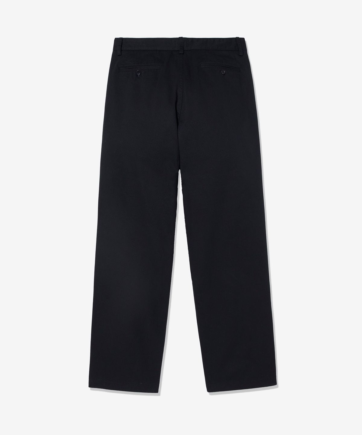 노아(NOAH) (U) 트윌 더블 플리츠 팬츠 블랙 TWILL DOUBLE-PLEAT PANT BLACK