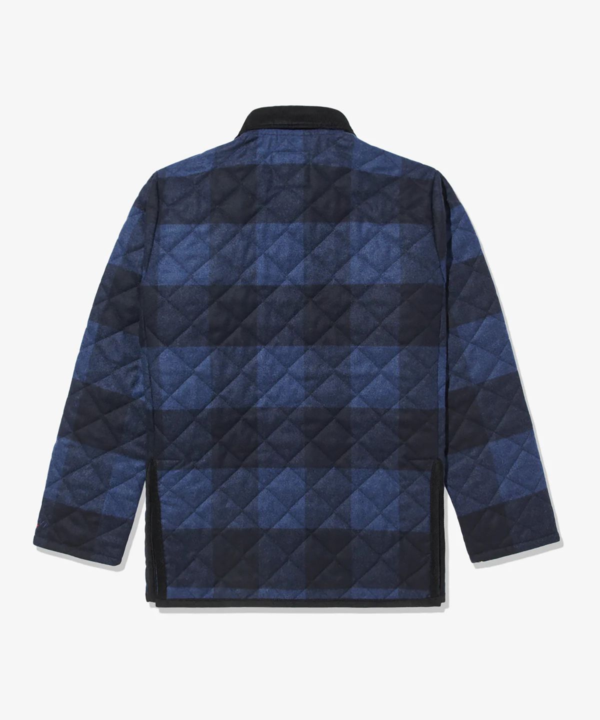 노아(NOAH) (U) 노아 X 레이븐햄 버팔로 체크 레이든 재킷 블루 블랙 NOAH X LAVENHAM BUFFALO CHECK RAYDON JACKET BLUE/BLACK