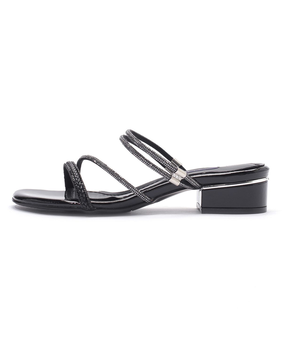 세라(SAERA) 크리스탈 꼬임 멀티 스트랩 뮬 K56M026