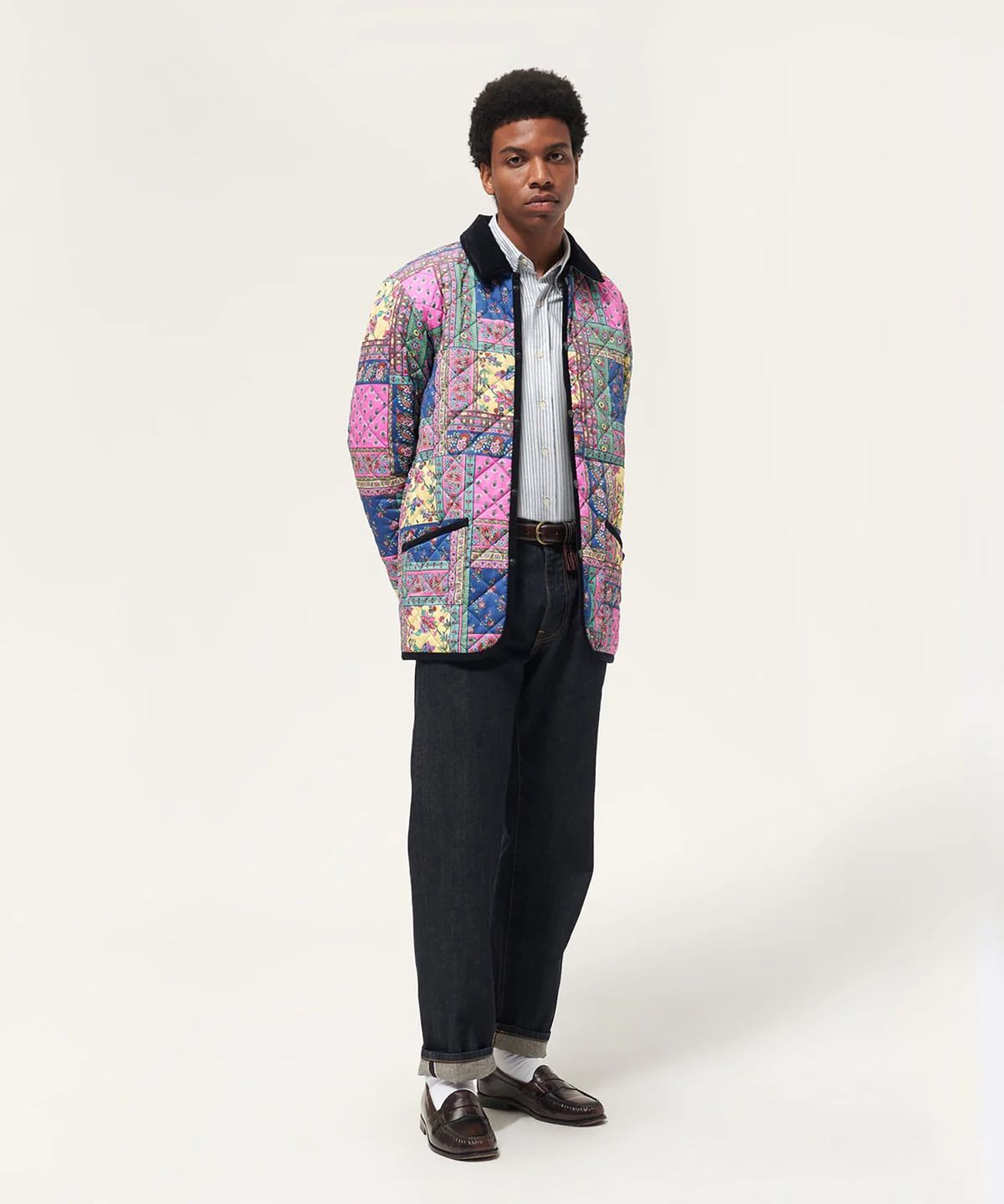 노아(NOAH) (U) 노아 X 레이븐햄 데넘 재킷 멀티 NOAH X LAVENHAM DENHAM JACKET MULTI