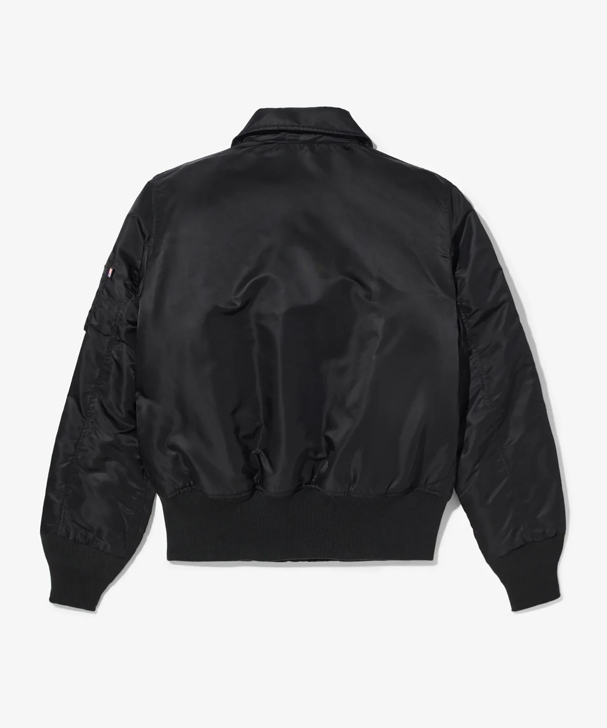 노아(NOAH) (U) 노아 X 알파 인더스트리 MA-2 재킷 블랙 NOAH X ALPHA INDUSTRIES MA-2 JACKET BLACK
