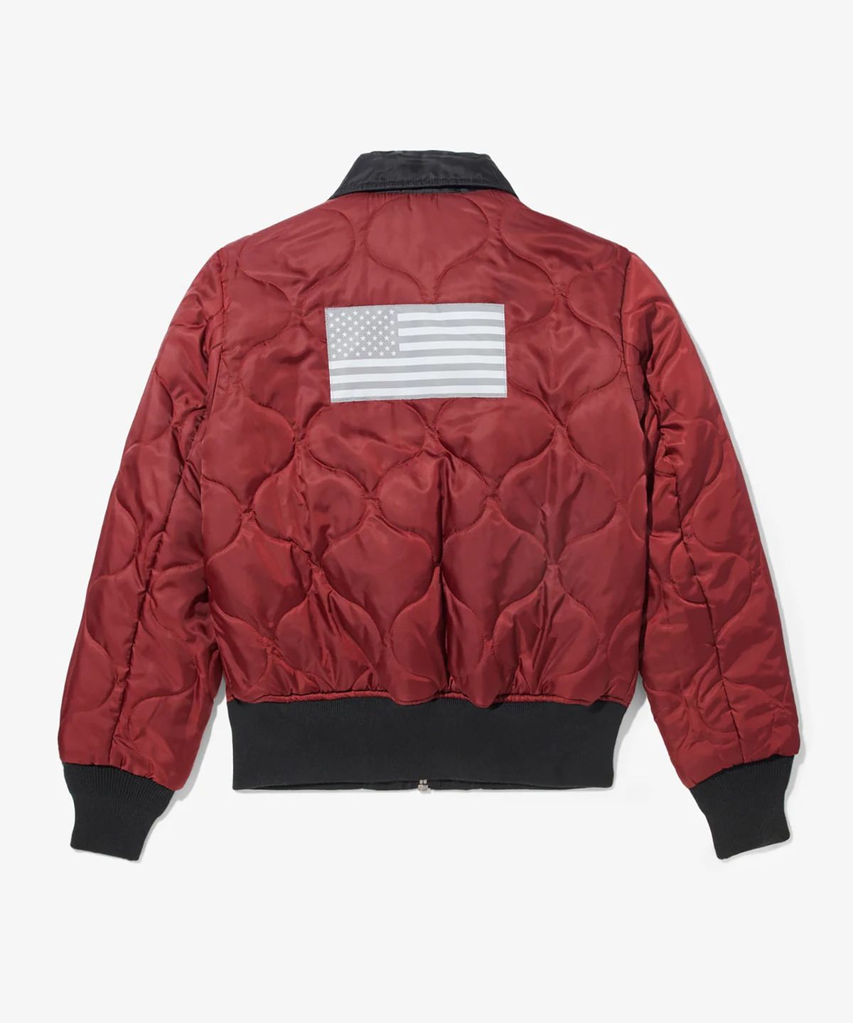 노아(NOAH) (U) 노아 X 알파 인더스트리 MA-2 재킷 블랙 NOAH X ALPHA INDUSTRIES MA-2 JACKET BLACK