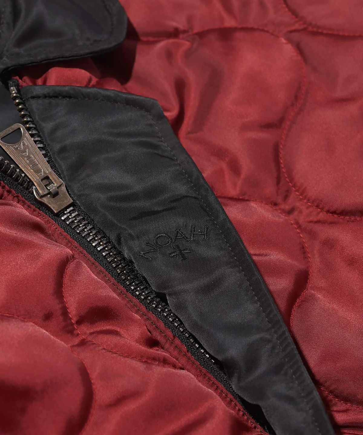 노아(NOAH) (U) 노아 X 알파 인더스트리 MA-2 재킷 블랙 NOAH X ALPHA INDUSTRIES MA-2 JACKET BLACK