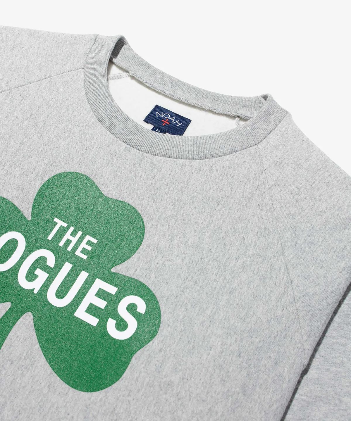 노아(NOAH) (U) 노아 X 포그스 크루넥 헤더 그레이 NOAH X POGUES CREWNECK GREY