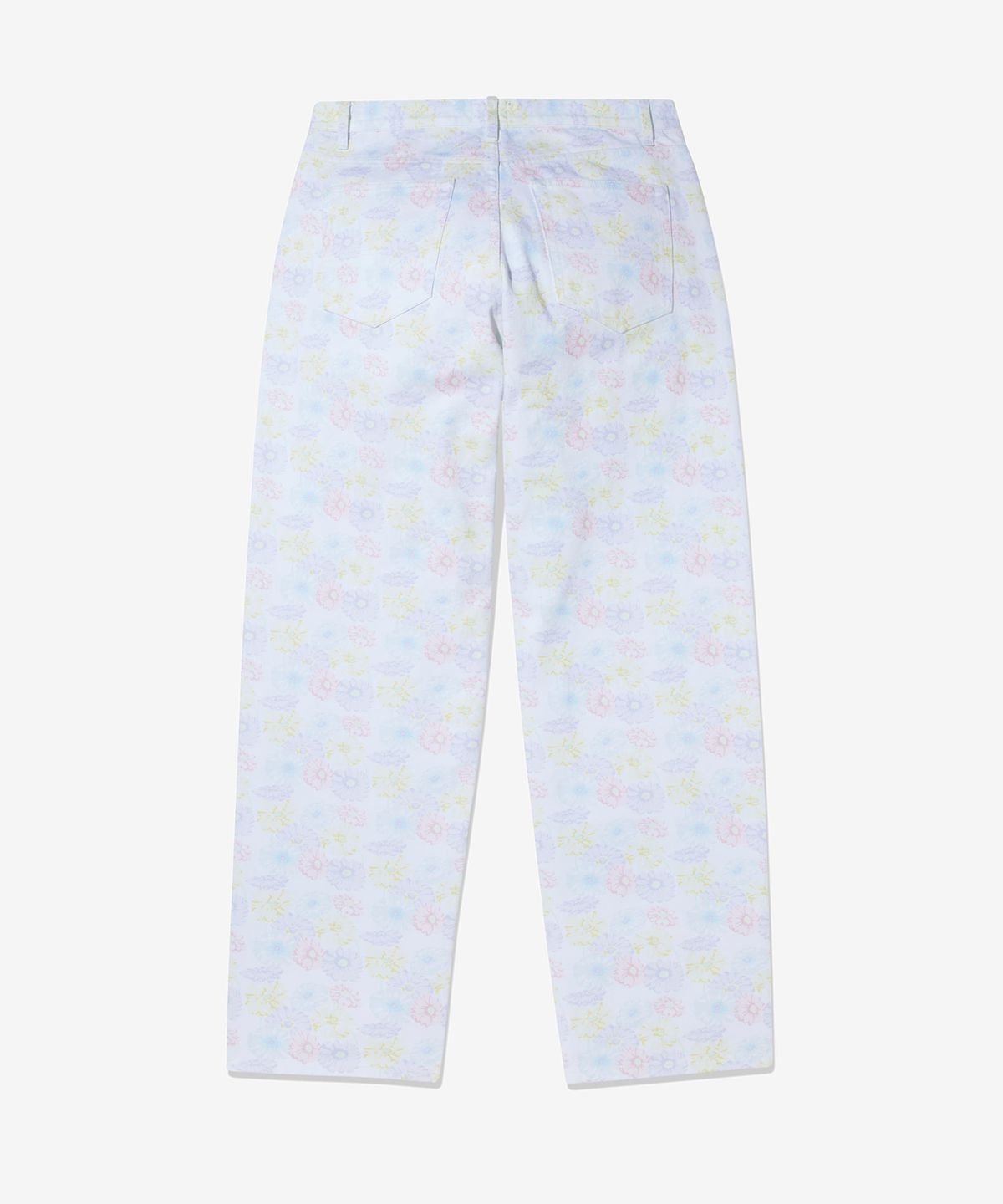 노아(NOAH) (U) 플로럴 플리츠 진 플로럴 FLORAL PLEATED JEANS MULTI