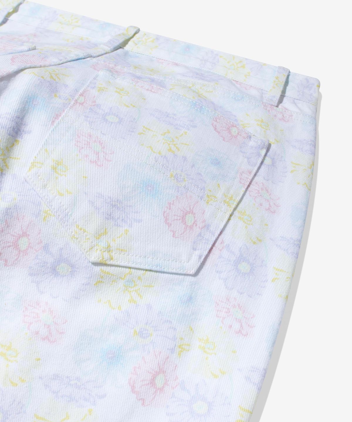 노아(NOAH) (U) 플로럴 플리츠 진 플로럴 FLORAL PLEATED JEANS MULTI