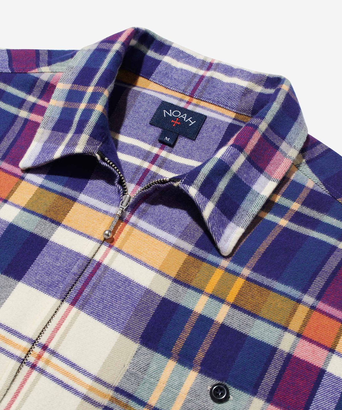 노아(NOAH) (U) 라이트웨이트 플레이드 플란넬 내추럴 멀티 LIGHTWEIGHT PLAID FLANNEL NATURAL/MULTI