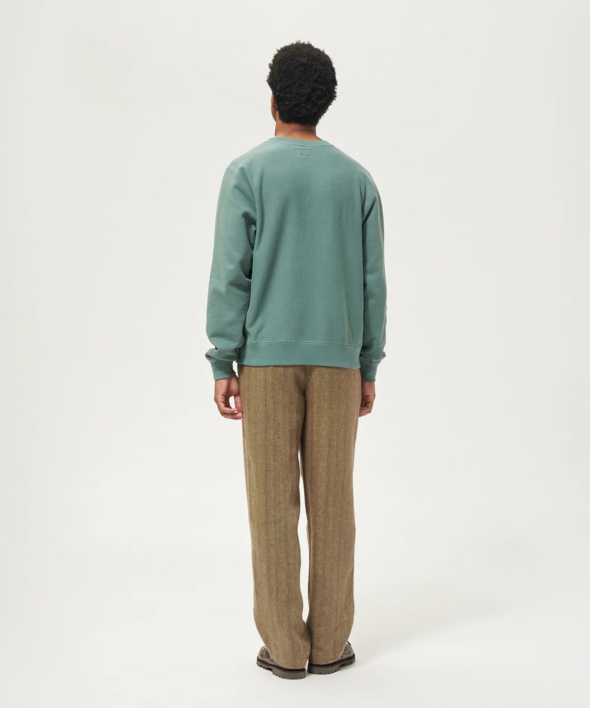 노아(NOAH) (U) 클래식 크루넥 정글 그린 CLASSIC CREWNECK GREEN